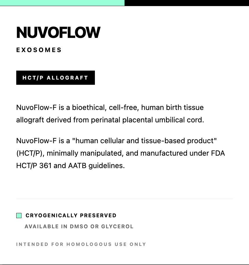 NuvoFlow (Exosomes)